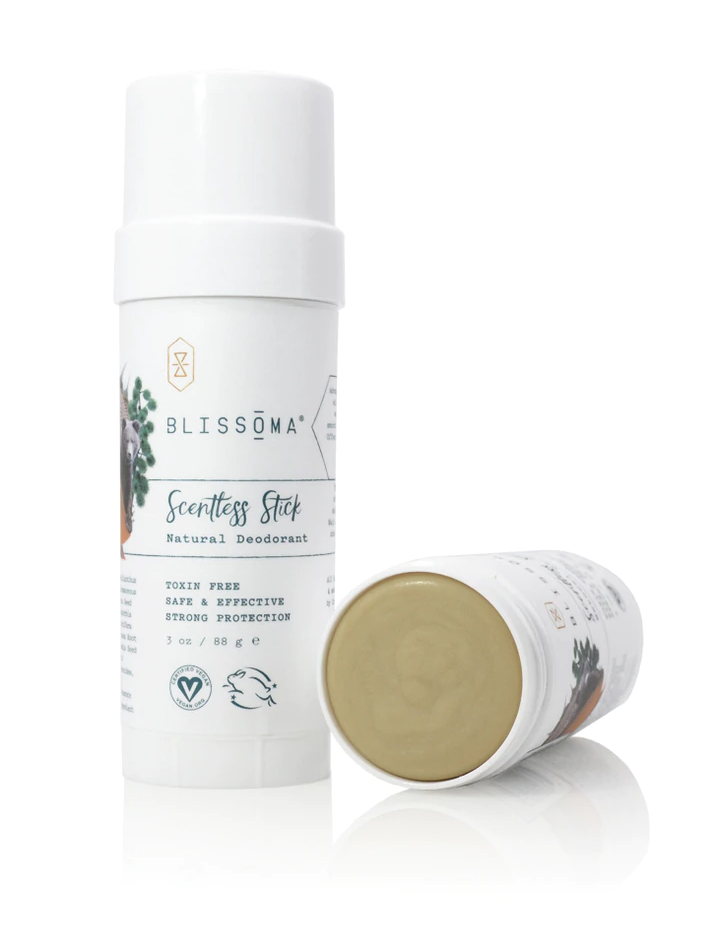 Blissoma Scentless Stick Solid Natural Deodorant