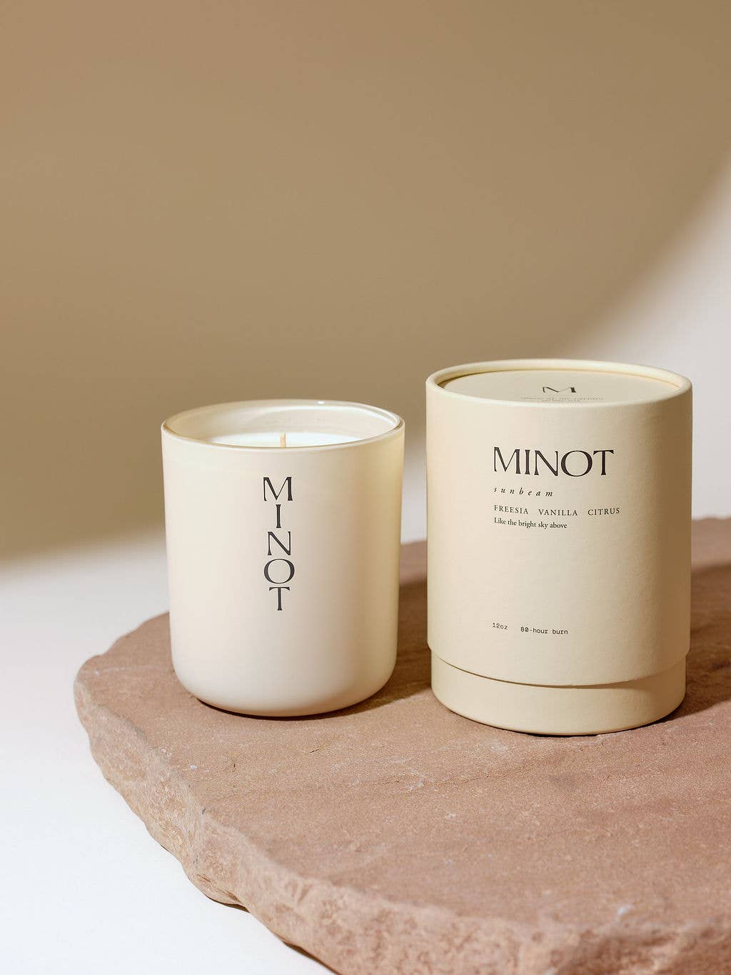 Sunbeam | Sunbeam - Freesia, Vanilla + Citrus Luxury Non-toxic Soy Candle