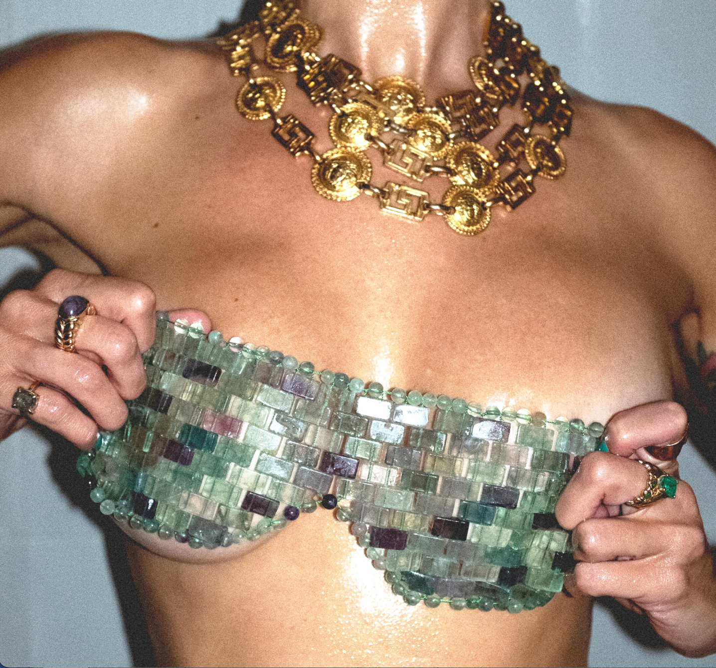 LILFOX | ILLUMINA FLOURITE Crystal Eye Mask