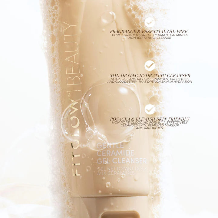 Fitglow Beauty | Gentle Ceramide Gel Cleanser