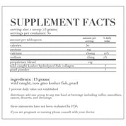 Agent Nateur holi (mane) marine collagen and pearl hair, skin, nails, 2 daily supplements combined Supplement Facts