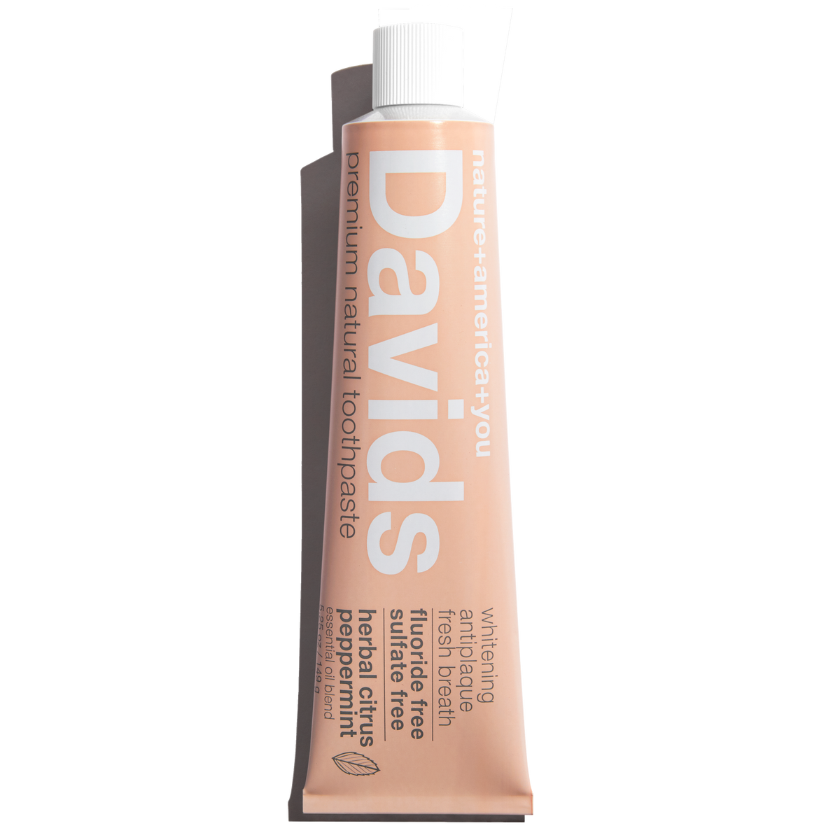 Davids | Premium Natural Toothpaste • Herbal Citrus Peppermint