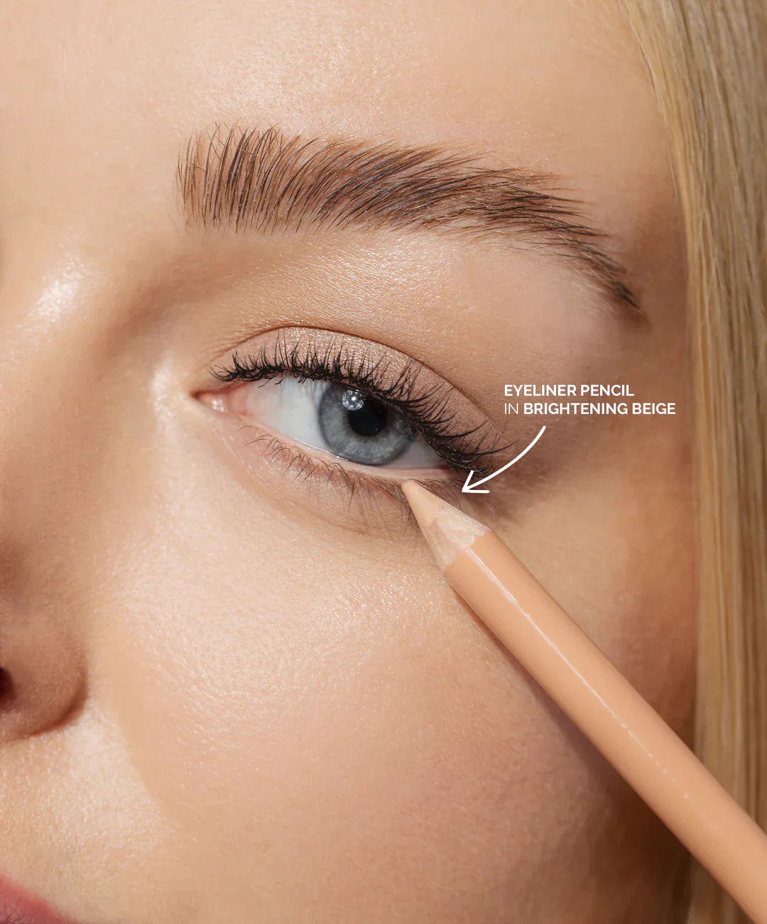 Fitglow Beauty | VEGAN EYELINER PENCIL Brightening Beige