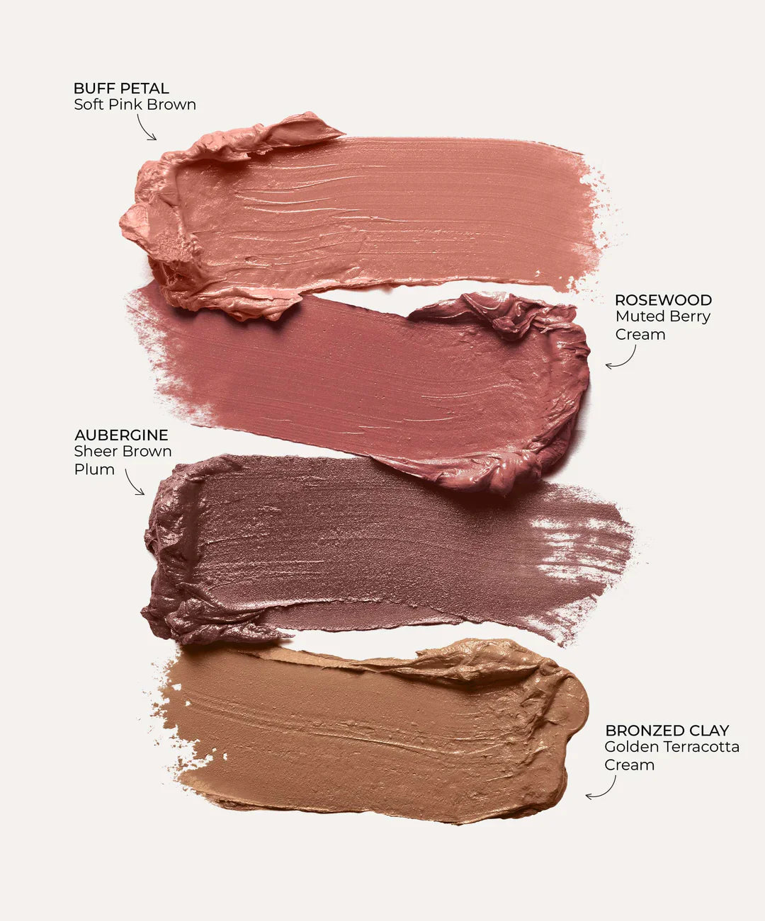 Fitglow Beauty | MULTI-USE CERAMIDE CREAM LIP + CHEEK PALETTE Buffed Glow