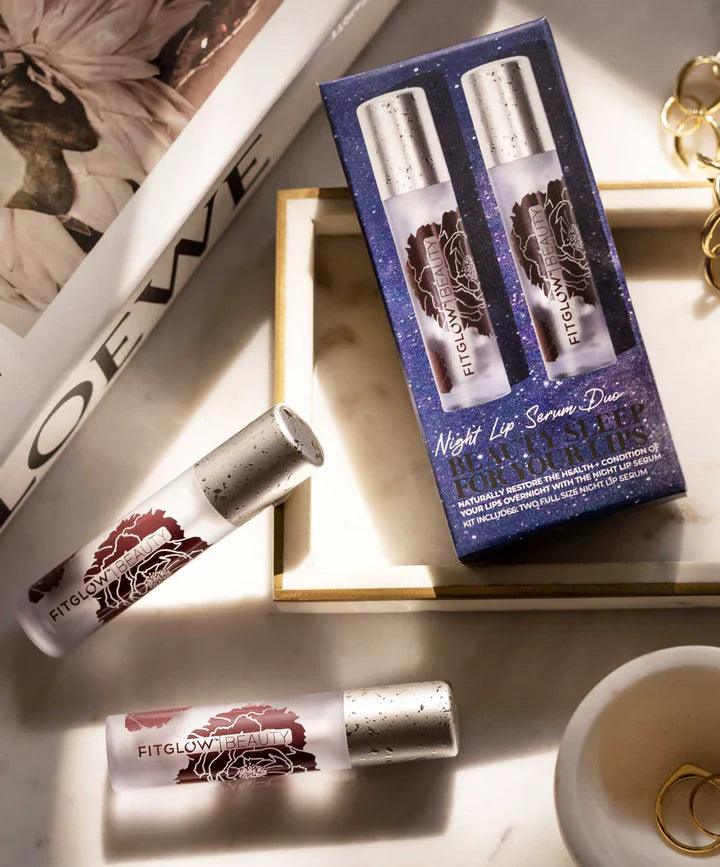 Fitglow Beauty | NIGHT LIP SERUM DUO