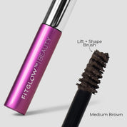 Fitglow Beauty | PLANT PROTEIN BROW GEL Medium Brown