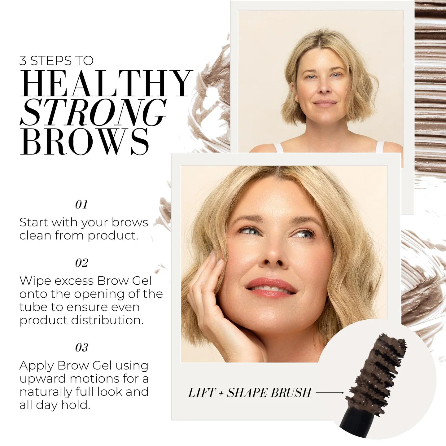 Fitglow Beauty | PLANT PROTEIN BROW GEL Blonde