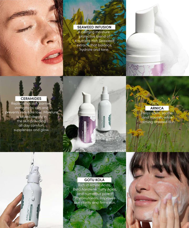 Fitglow Beauty | CERAMIDE-RICH Cleanse + Tone Kit