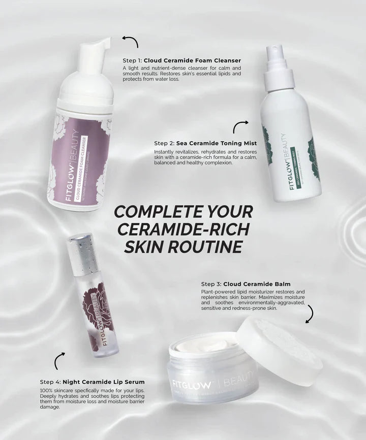Fitglow Beauty | CERAMIDE-RICH Cleanse + Tone Kit