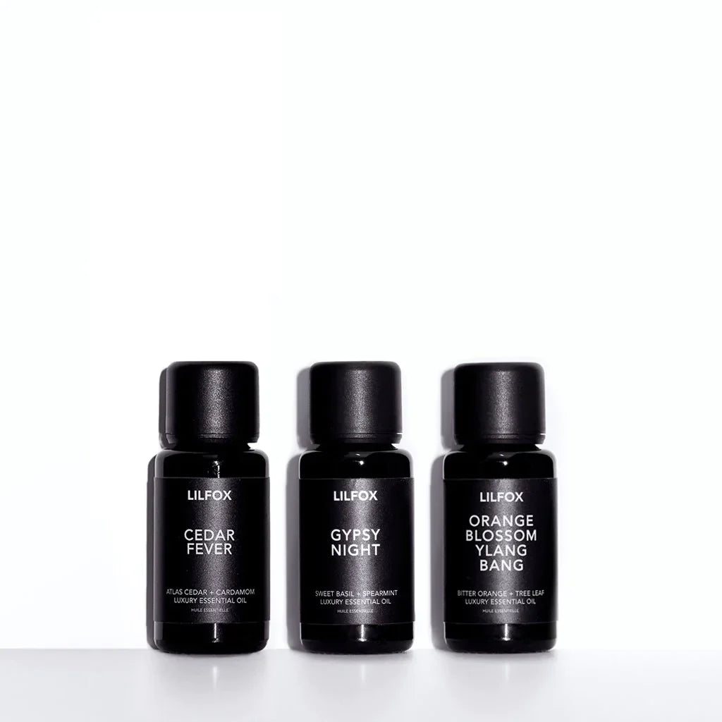 LILFOX | DIFFUSER + BATH INFUSION SET Luxury Essential Oil Blends