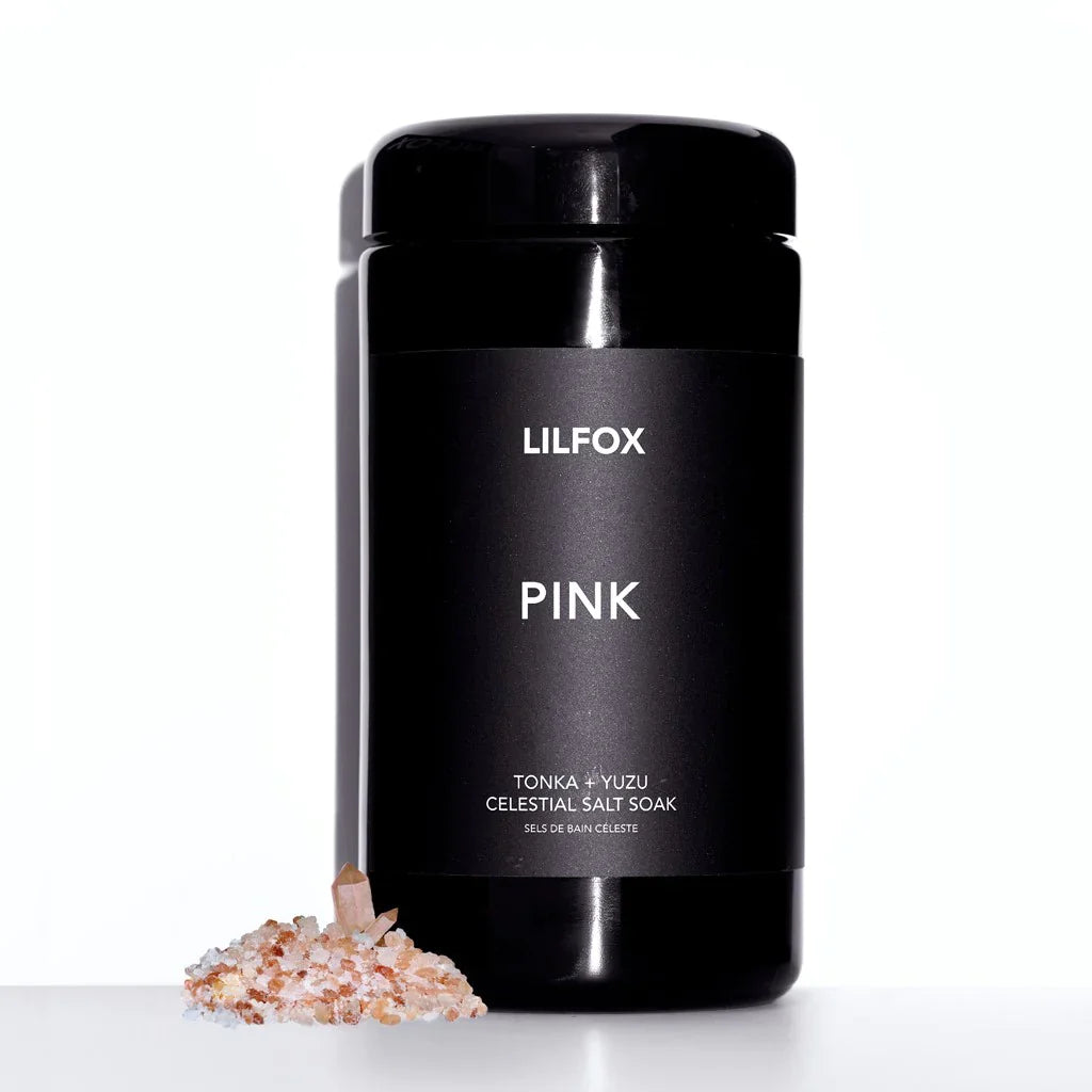LILFOX PINK SOAK&nbsp;Aura Tonka + Yuzu Celestial Salt Soak