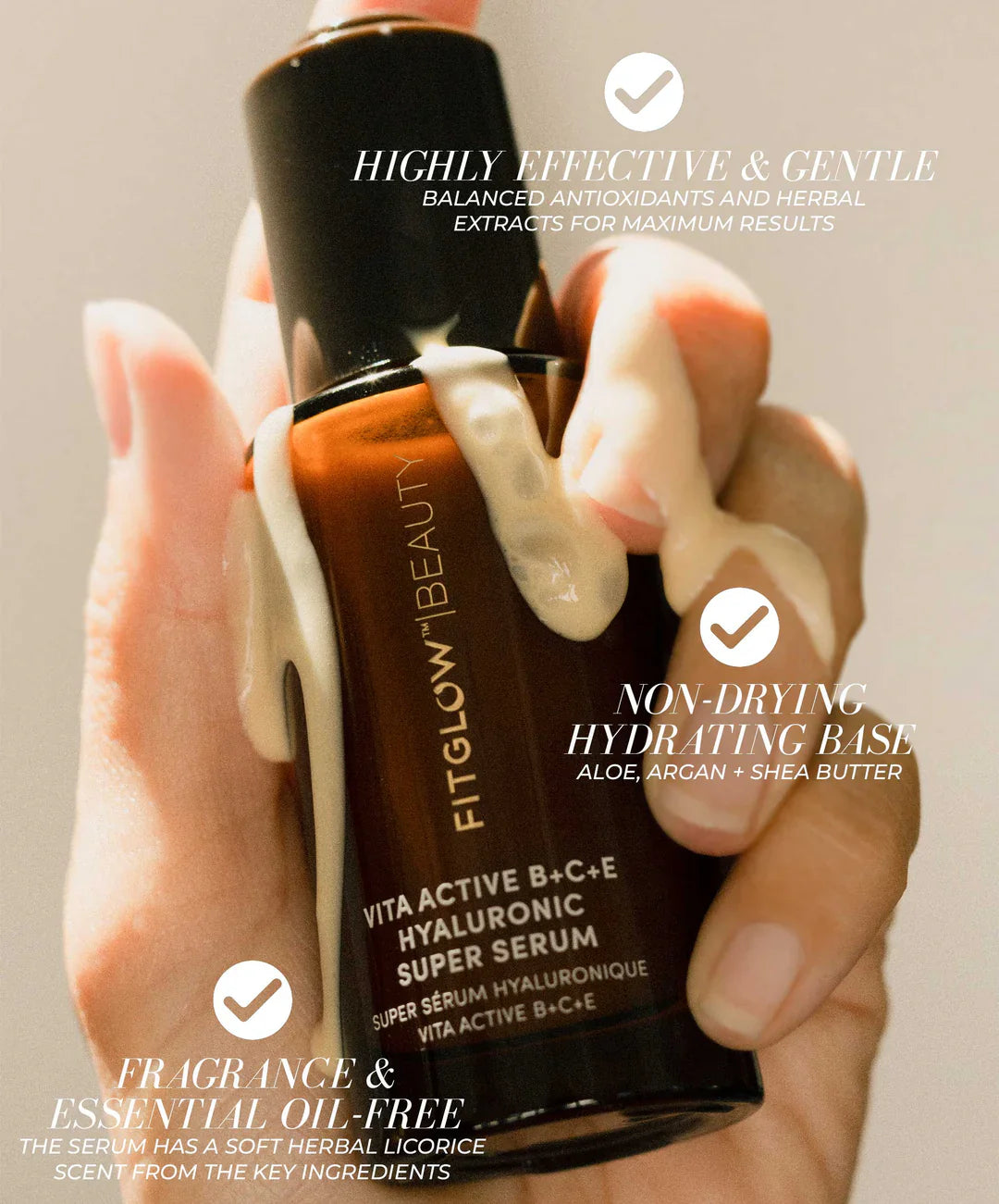 Fitglow Beauty | VITA ACTIVE B+C+E Hyaluronic Super Serum